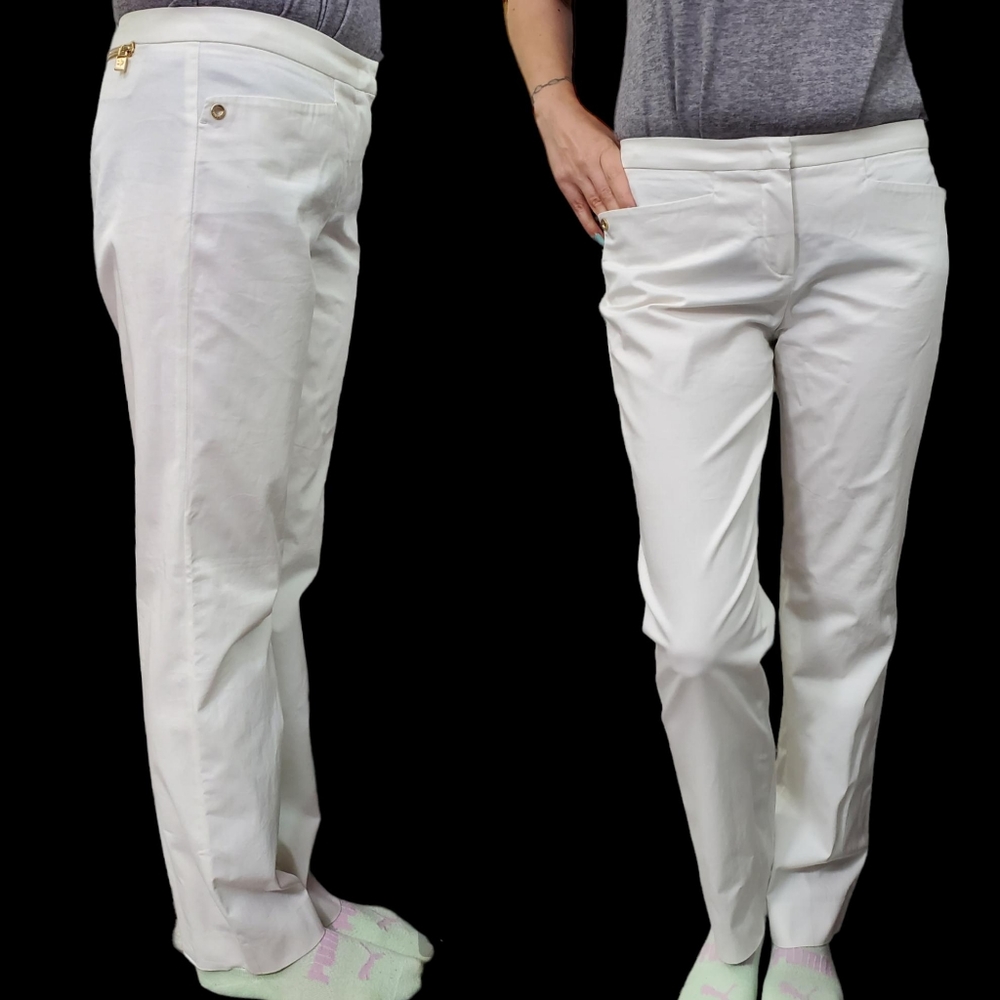 Loro Piana White Pants US sz6 IT sz 42